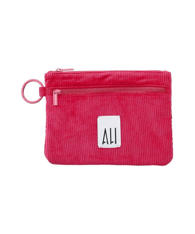 AMERICAN HOLIC「【ホリホリ】コーデュロイダブルジップポーチ」|ポーチ|