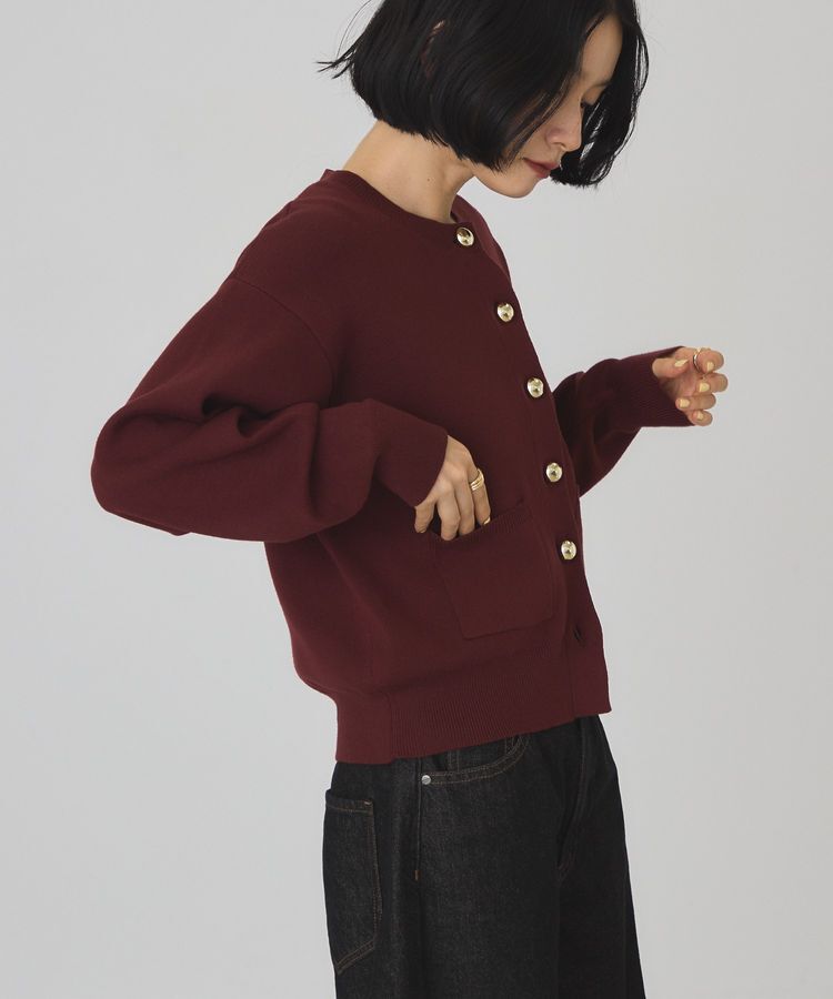 AMERICAN HOLIC「【バイパチ】金ボタンニットカーディガン」|カーディガン|