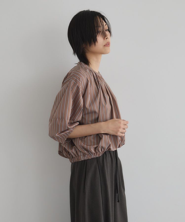 GARAGE OF GOOD CLOTHING「ストライプタックプルオーバーA」|シャツ・ブラウス|
