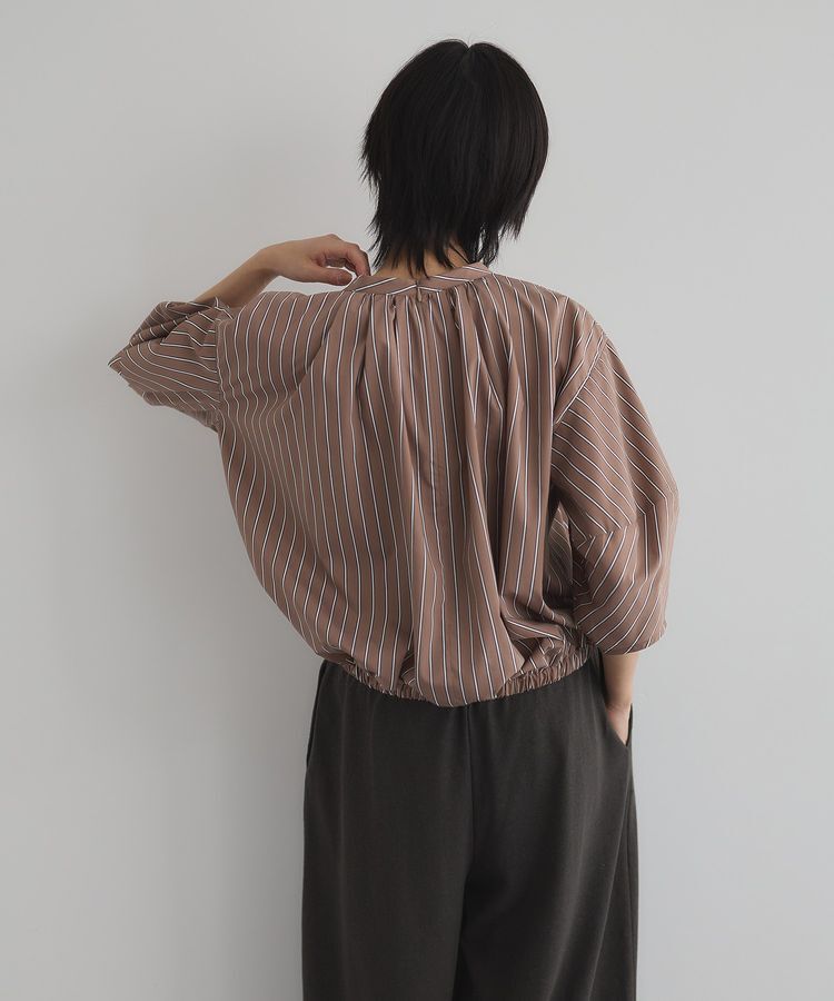 GARAGE OF GOOD CLOTHING「ストライプタックプルオーバーA」|シャツ・ブラウス|