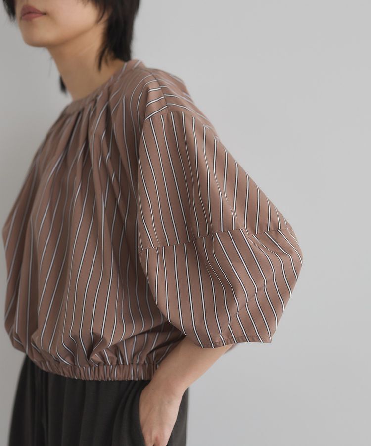 GARAGE OF GOOD CLOTHING「ストライプタックプルオーバーA」|シャツ・ブラウス|