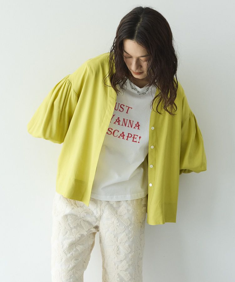 GARAGE OF GOOD CLOTHING「バルーンスリーブブラウス」|シャツ・ブラウス|