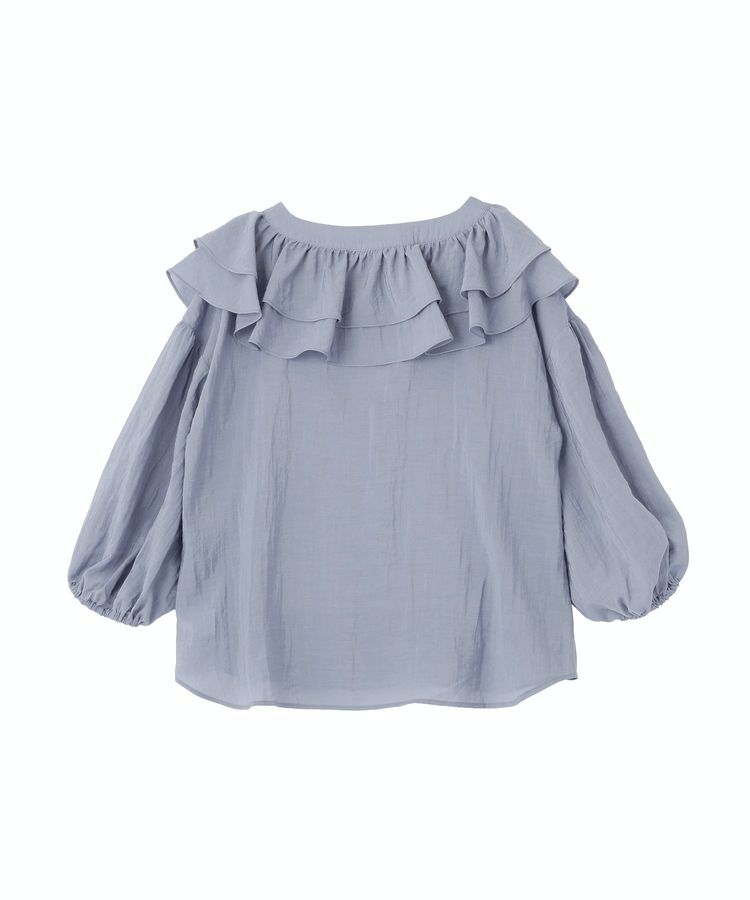 GARAGE OF GOOD CLOTHING「ボリュームラッフルカラーブラウス」|シャツ・ブラウス|
