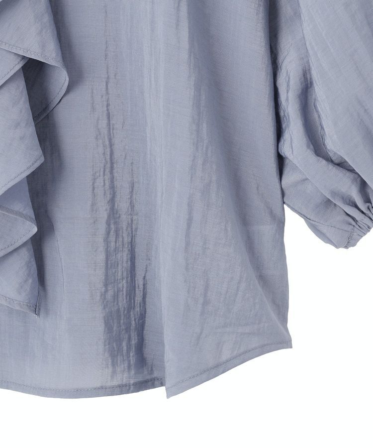 GARAGE OF GOOD CLOTHING「ボリュームラッフルカラーブラウス」|シャツ・ブラウス|