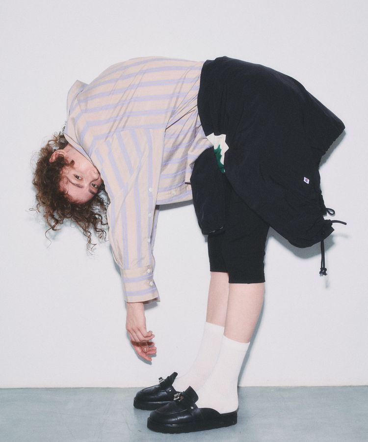 GARAGE OF GOOD CLOTHING「ファンシーストライプブロードシャツ」|シャツ・ブラウス|