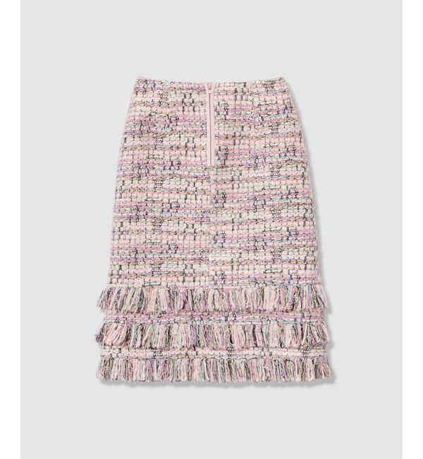 LOULOU WILLOUGHBY「MALHIA ファジーミドルスカート」|スカート|