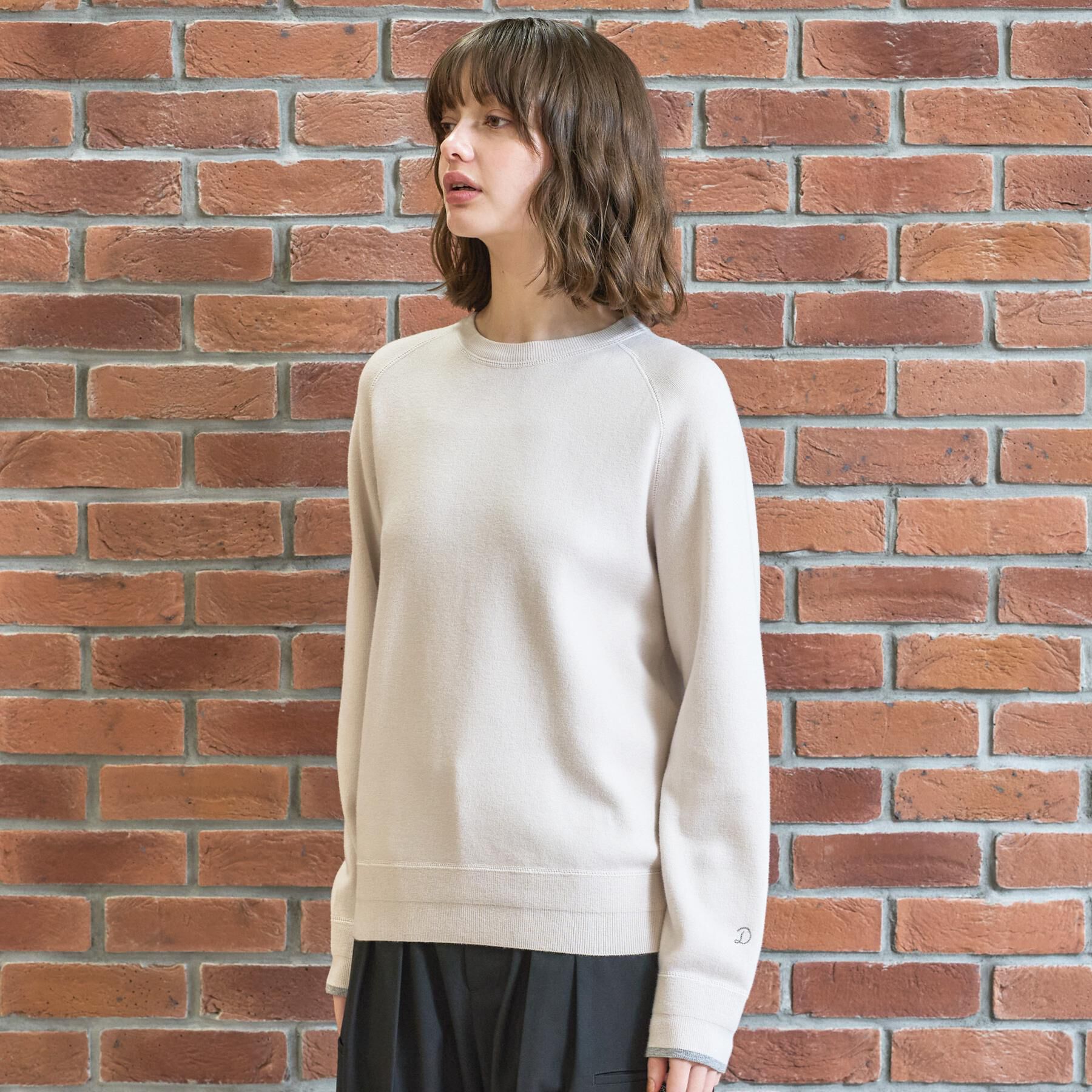 DRESSTERIOR「【6色展開/マシンウォッシャブル】コットンカシミヤニット」|ニット・セーター|