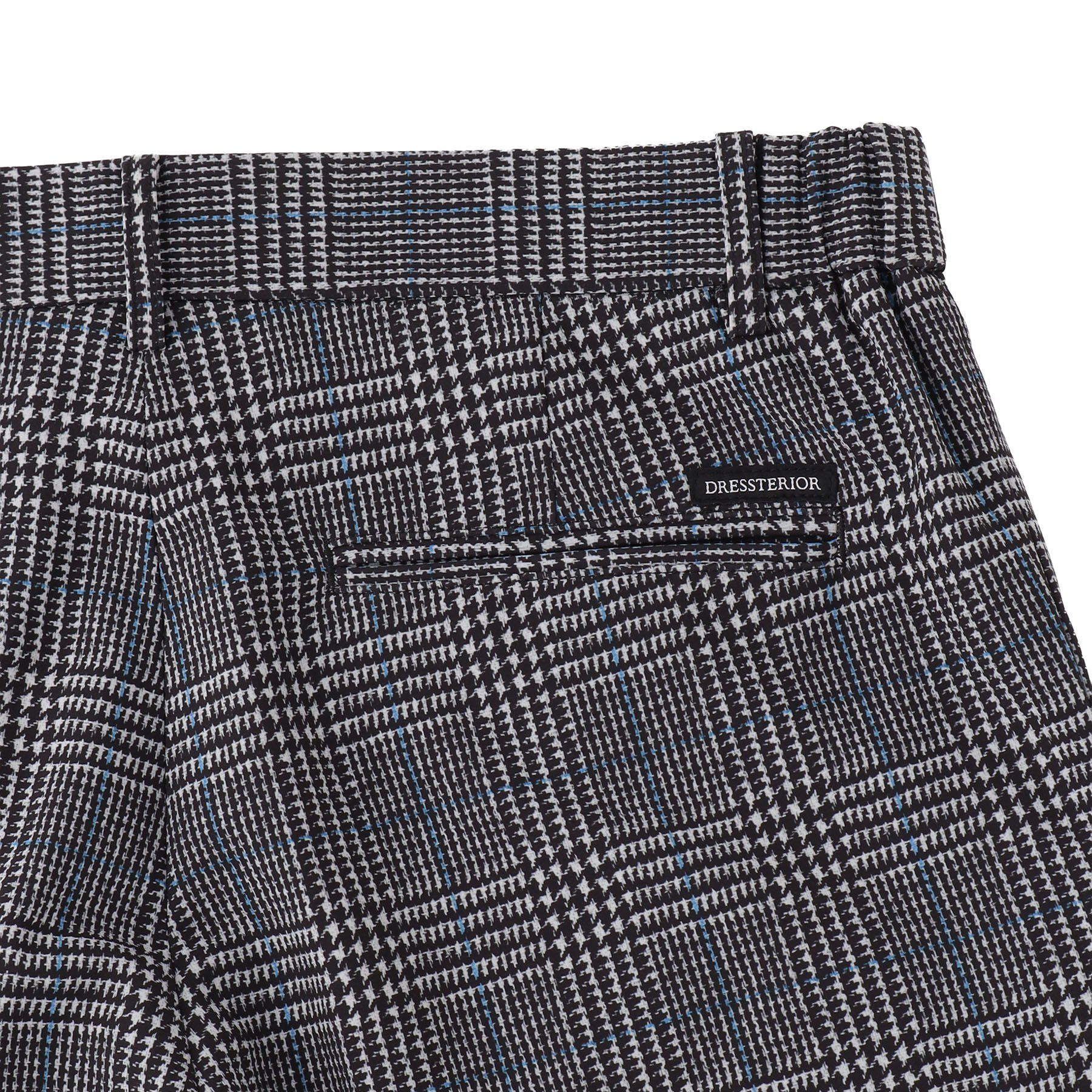 DRESSTERIOR「ダウンファブリック グレンチェックワイドパンツ」|その他|