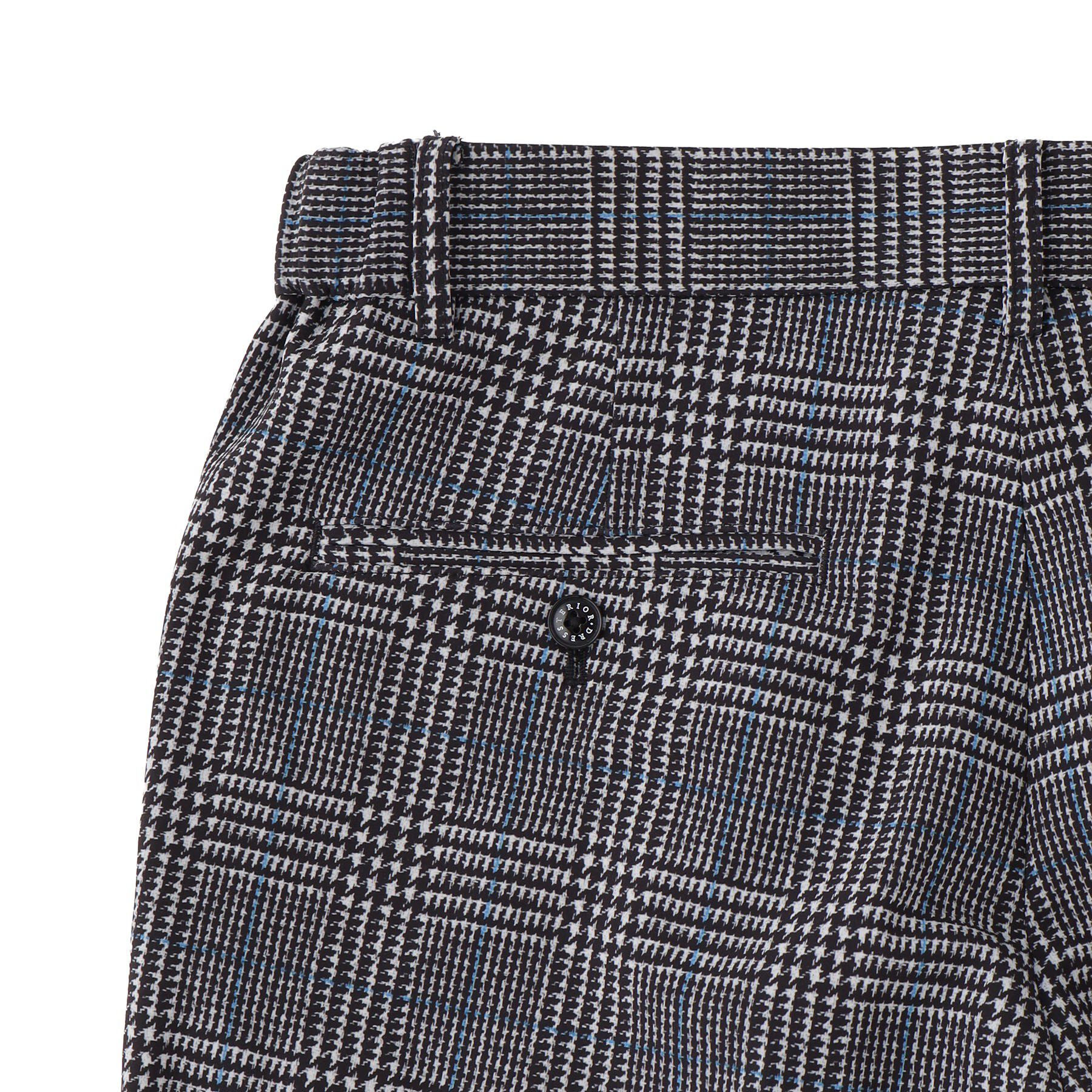 DRESSTERIOR「ダウンファブリック グレンチェックワイドパンツ」|その他|