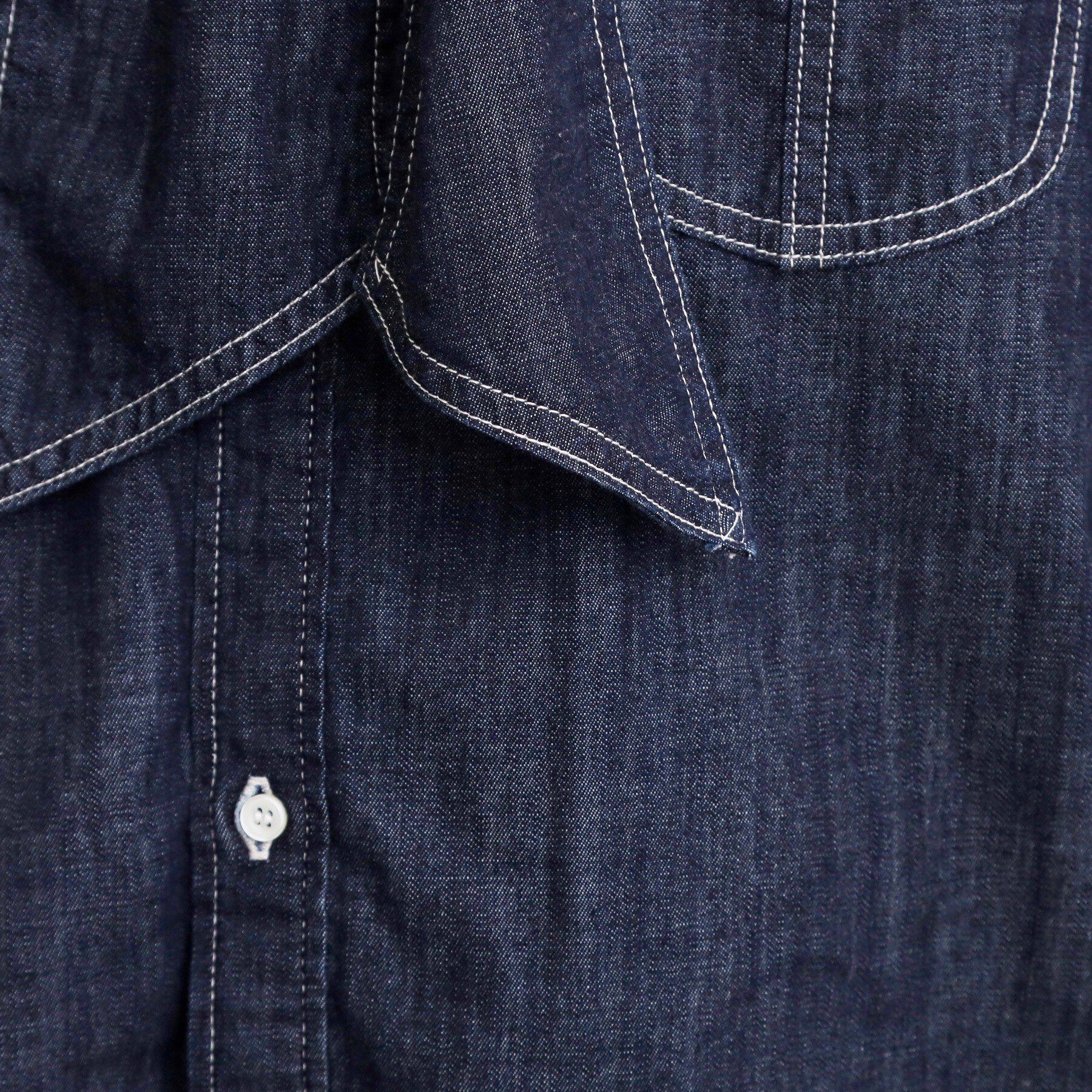 grove「【Lee&times;grove別注】DENIM BOWTIE SHIRTS」|シャツ・ブラウス|