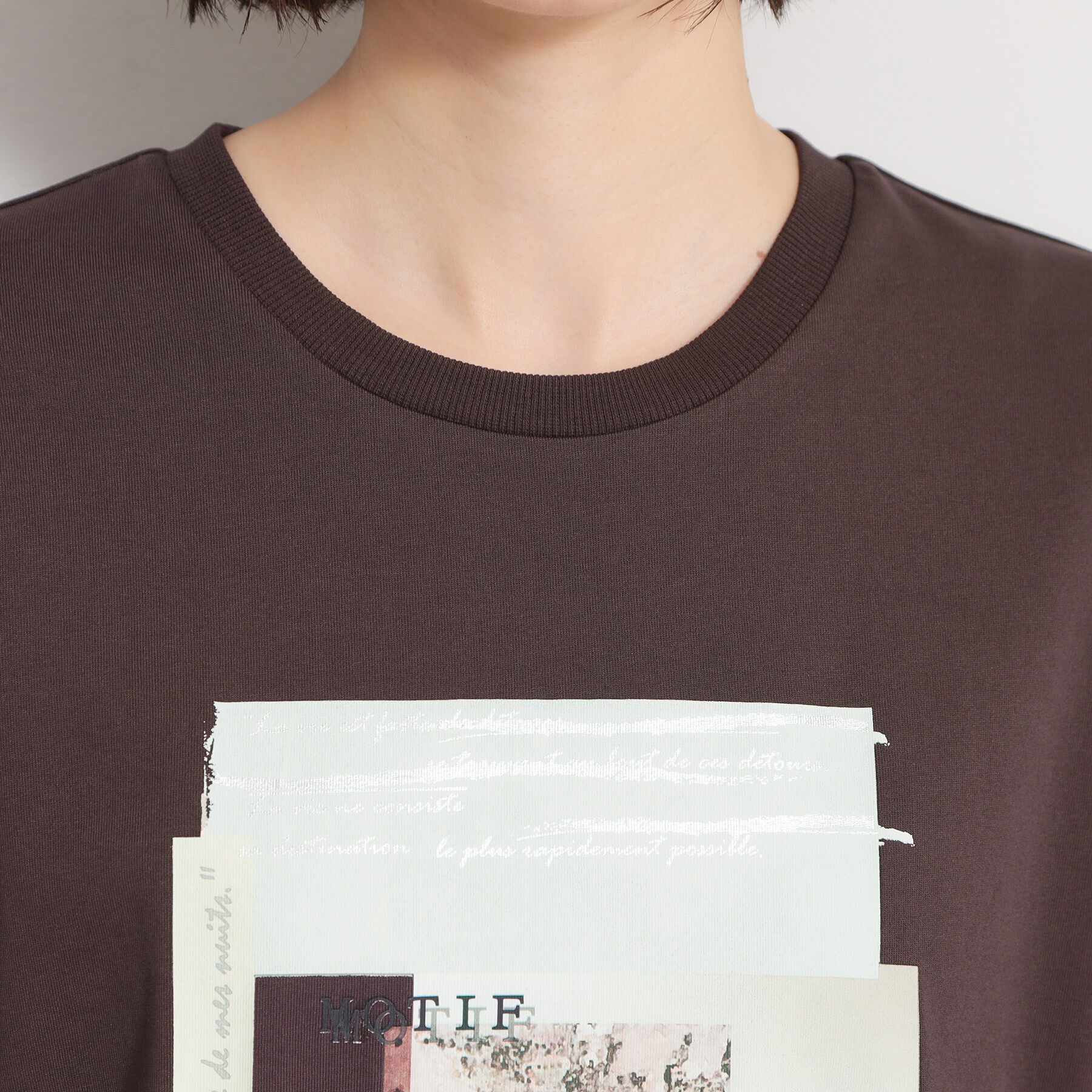 THE SHOP TK「【ひんやりさらさら】ロゴアソートクルーネックTシャツ」|Tシャツ・カットソー|