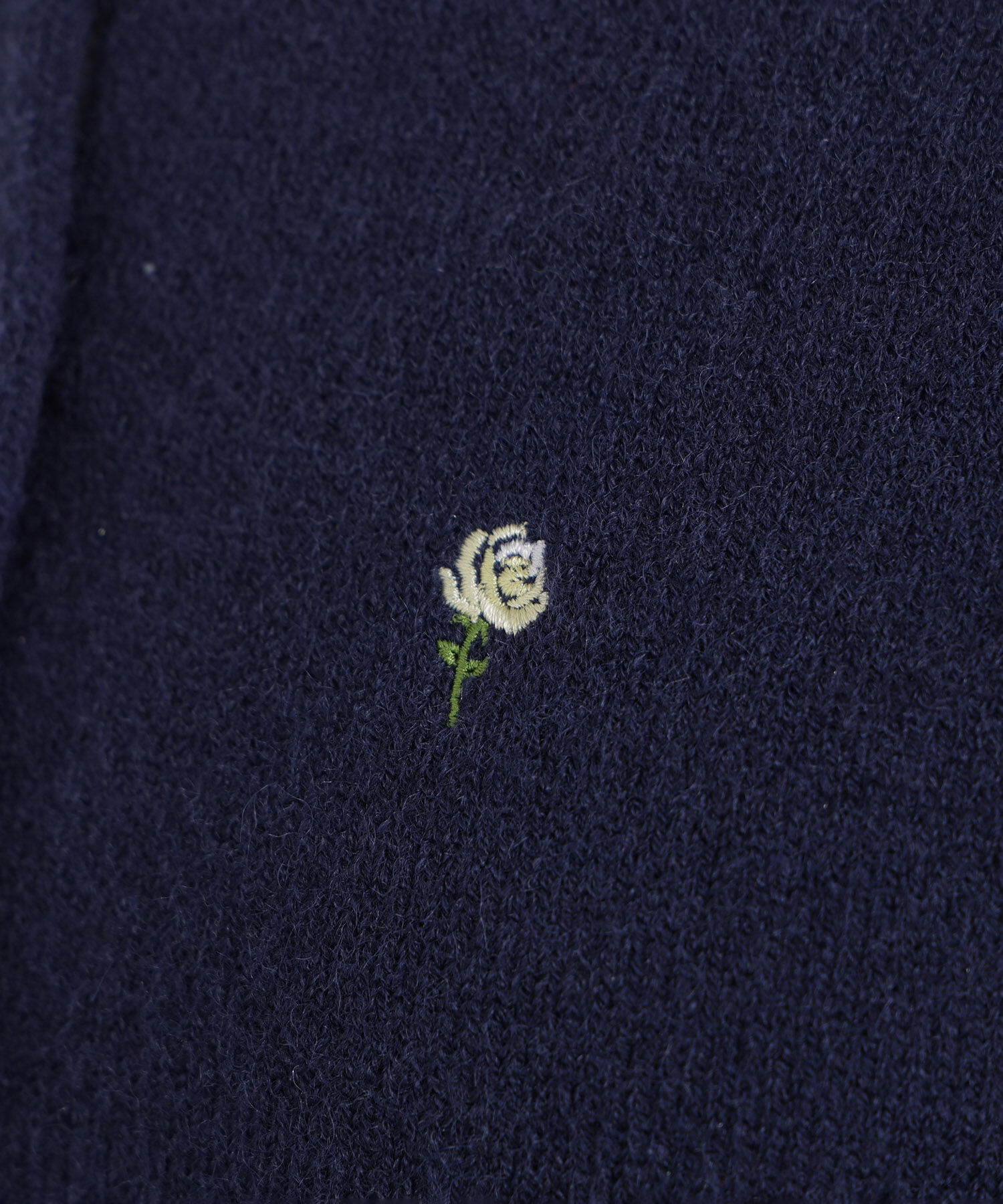  「〈N.〉ローズ刺繍カーディガン」|ニット・セーター|