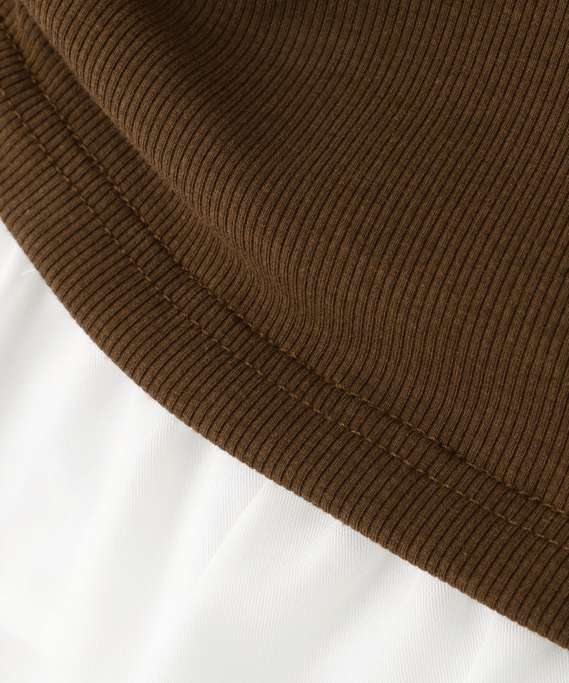  「布帛ドッキングサイドシャーリングカットソー」|Tシャツ・カットソー|