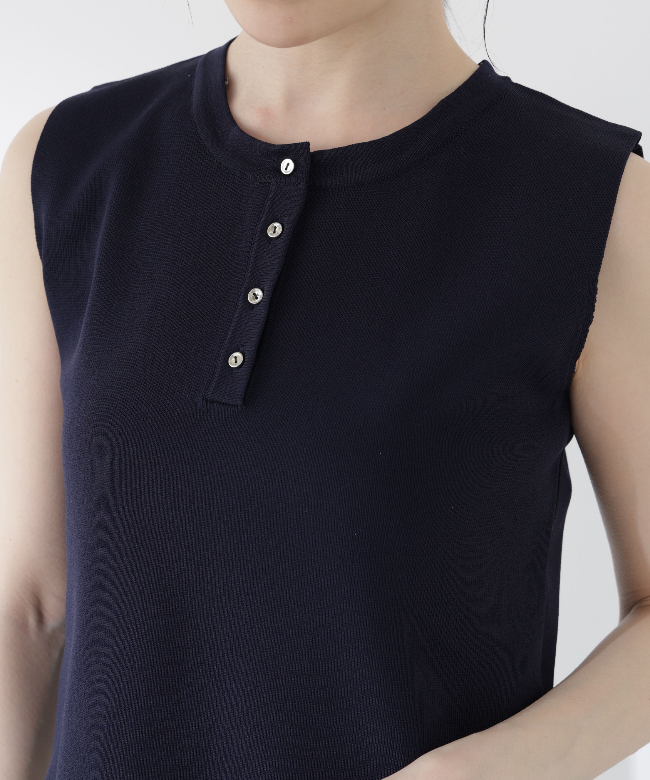 PROPORTION BODY DRESSING「＜青島心さん着用＞衿ドッキングニットセットアップ」|ワンピース|