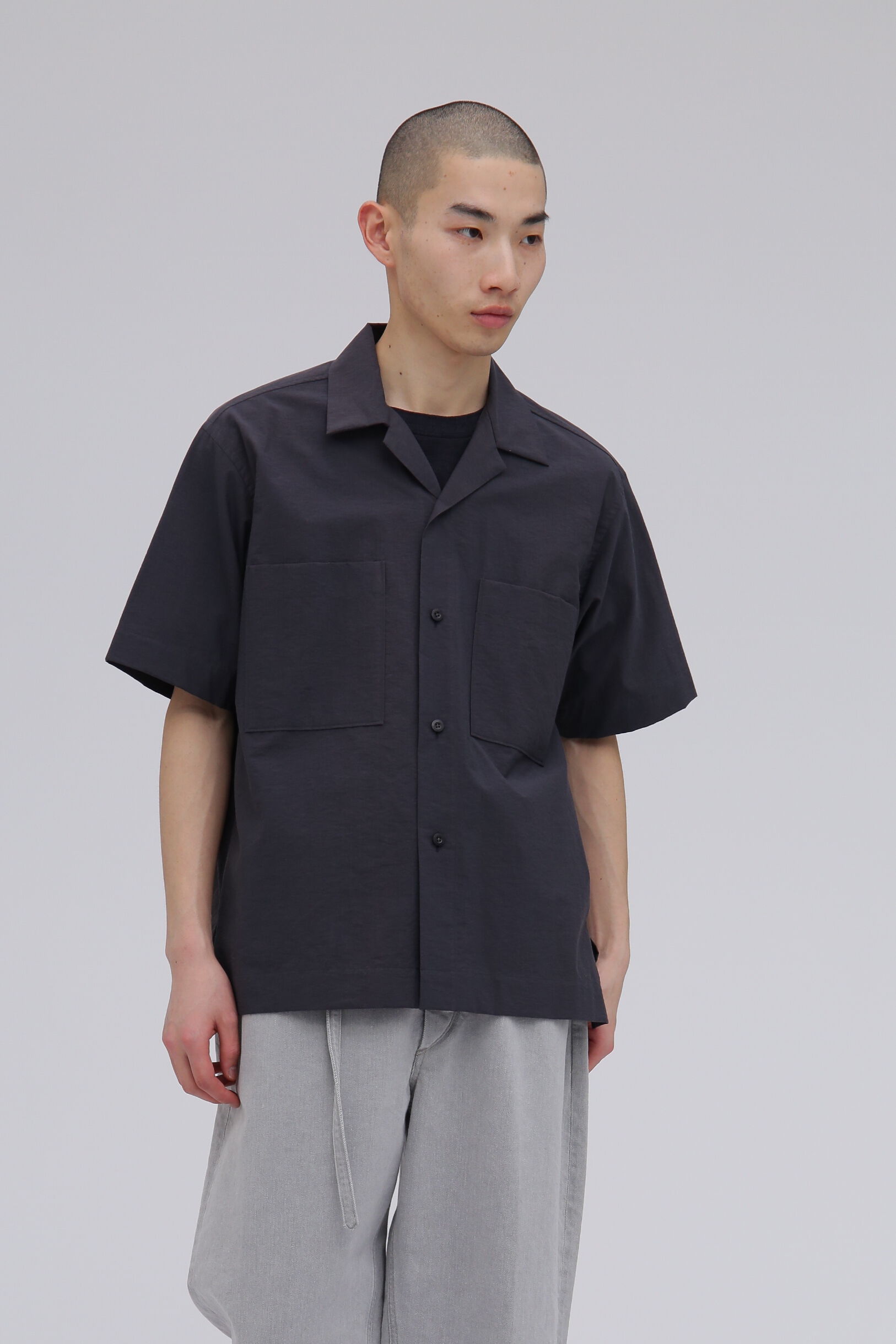 YLEVE 「YLEVE / COTTON NYLON WASHER SHIRT」|シャツ・ブラウス|