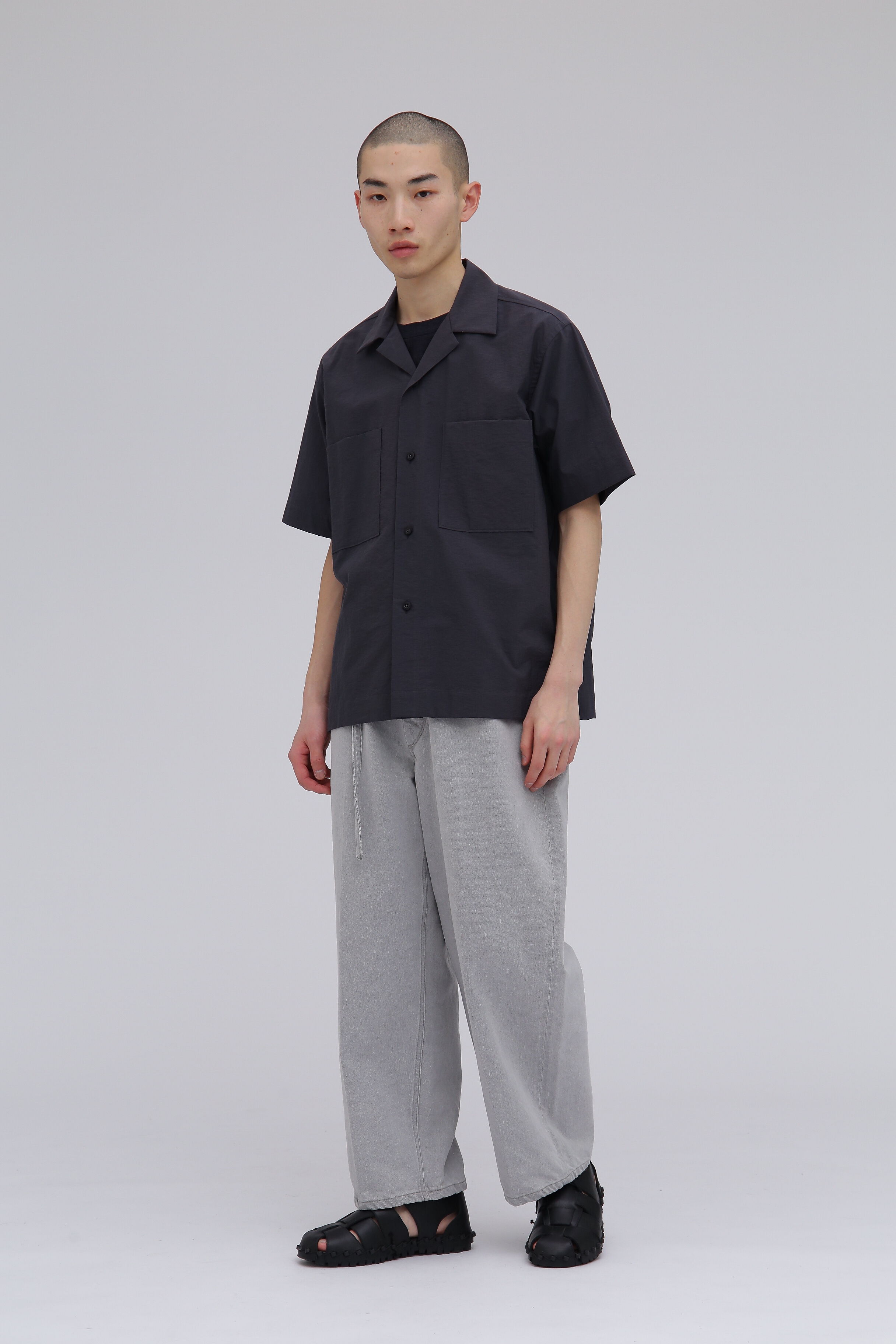 YLEVE 「YLEVE / COTTON NYLON WASHER SHIRT」|シャツ・ブラウス|
