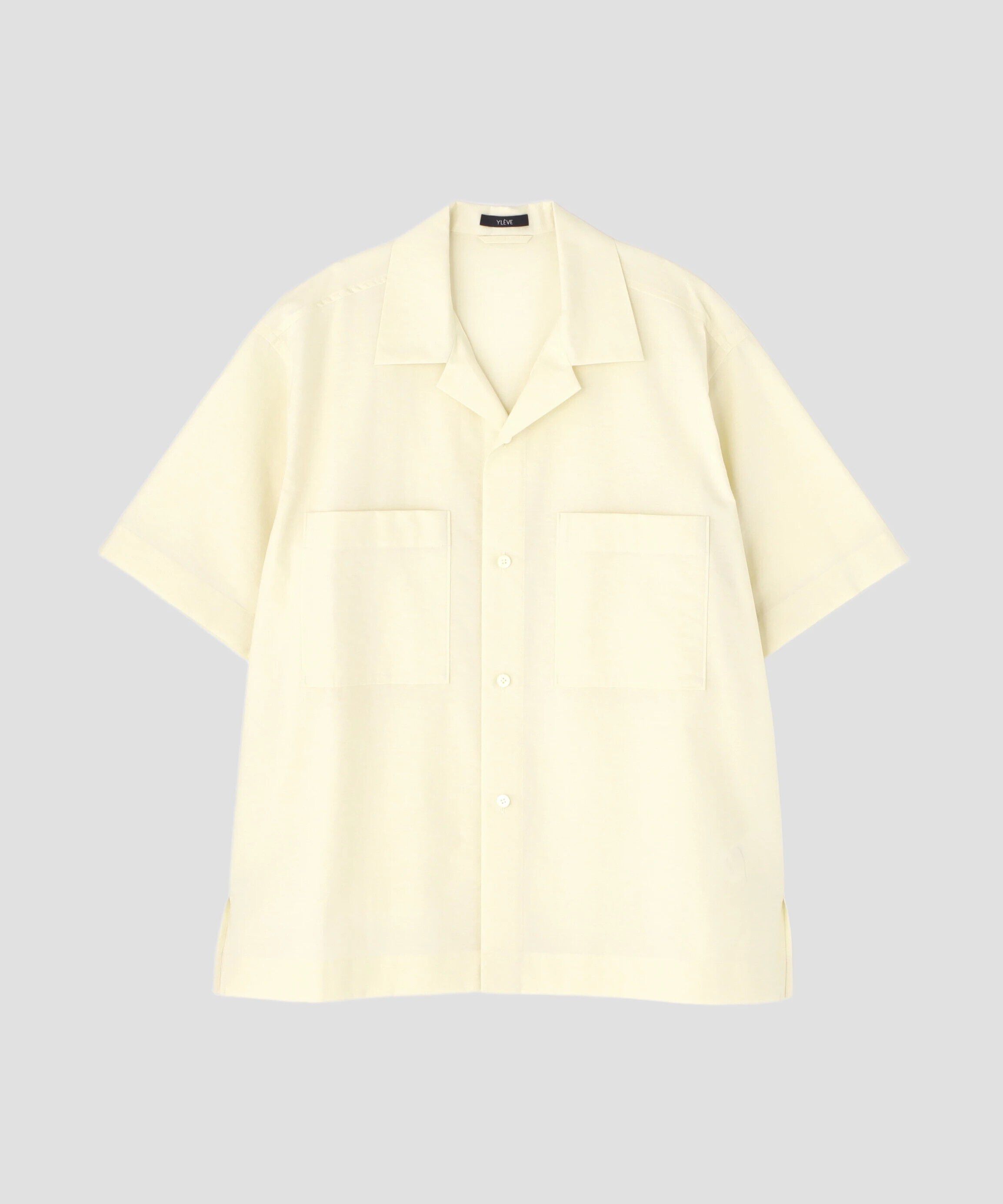 YLEVE 「YLEVE / COTTON NYLON WASHER SHIRT」|シャツ・ブラウス|ホワイト