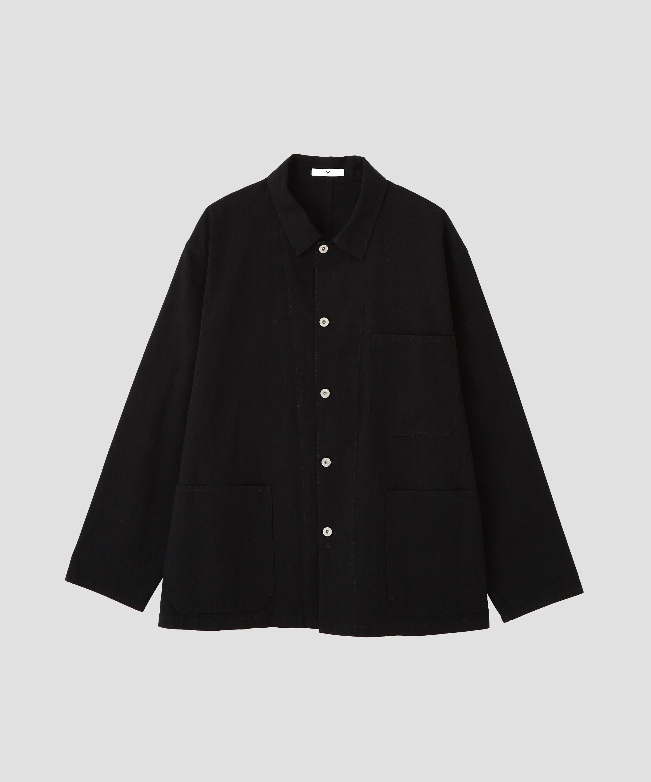 YLEVE 「Ｙ /  [UNISEX] ORGANIC COTTON LIGHT DENIM COVERALL JACKET」|ブルゾン・スタジャン|