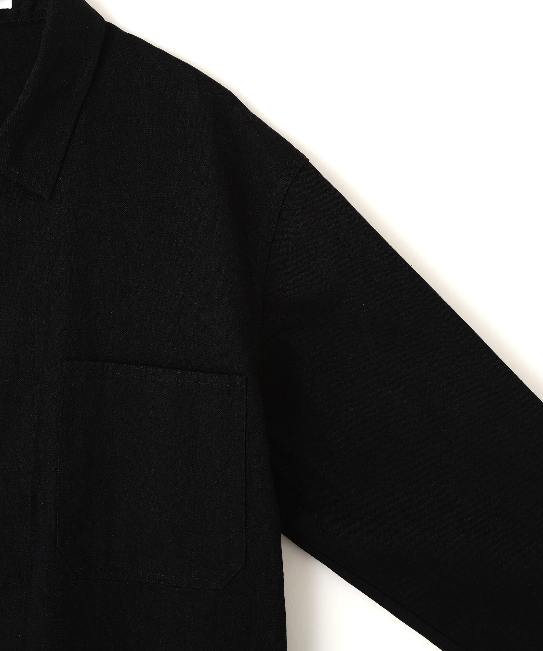 YLEVE 「Ｙ /  [UNISEX] ORGANIC COTTON LIGHT DENIM COVERALL JACKET」|ブルゾン・スタジャン|