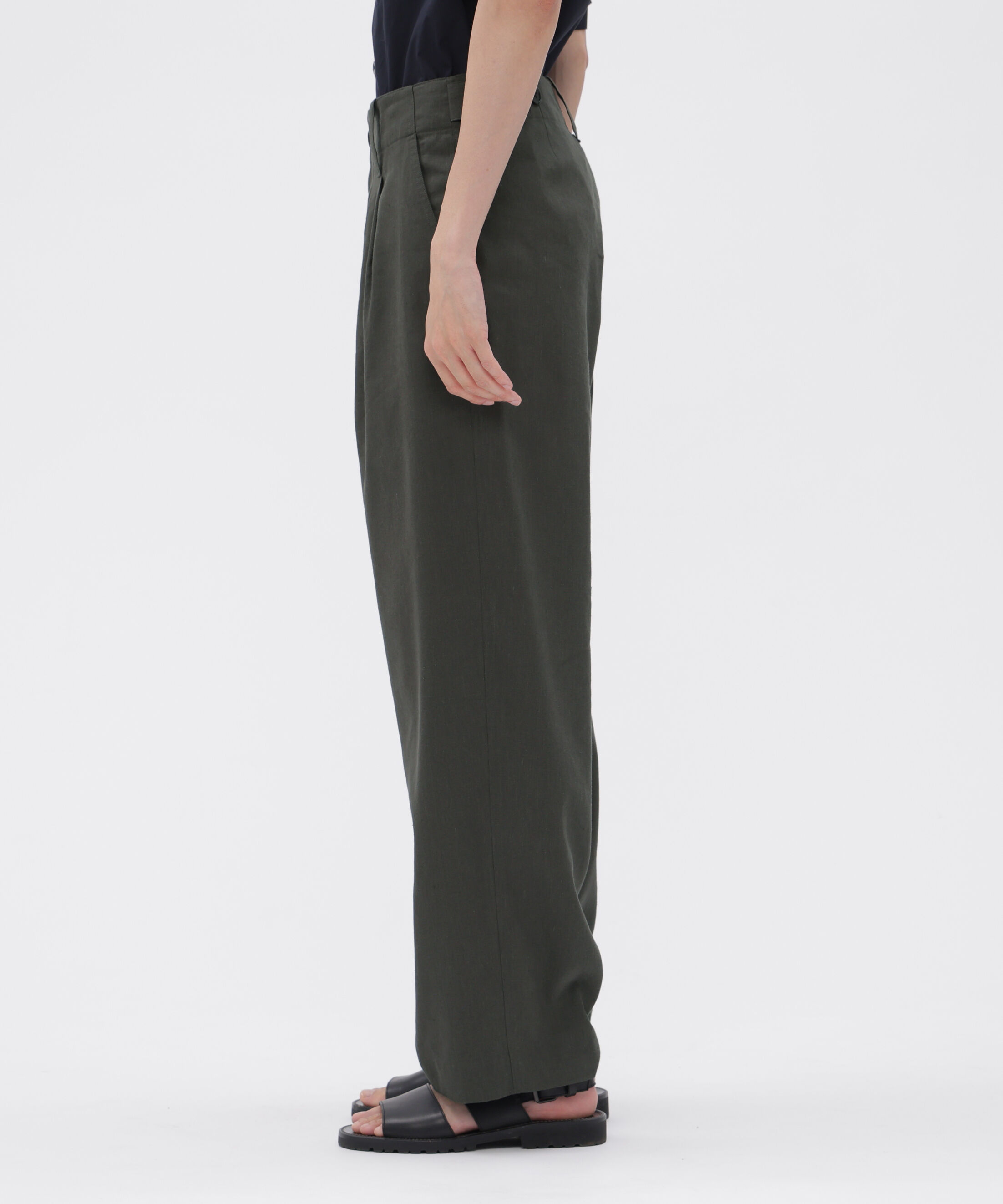 MARGARET HOWELL「LINEN WOOL SILK PLAINWEAVE TROUSERS」|その他|
