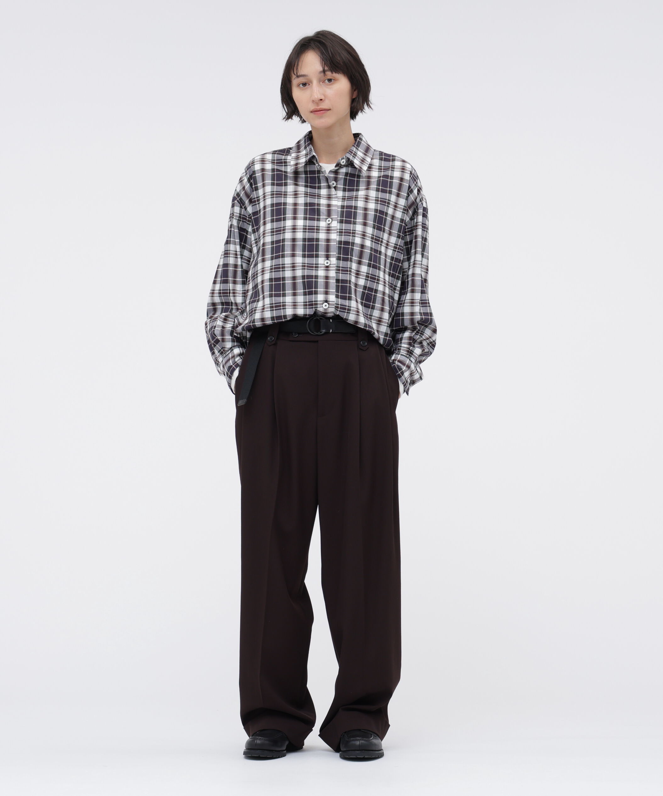  「MULTI CHECK COTTON SHIRT」|シャツ・ブラウス|
