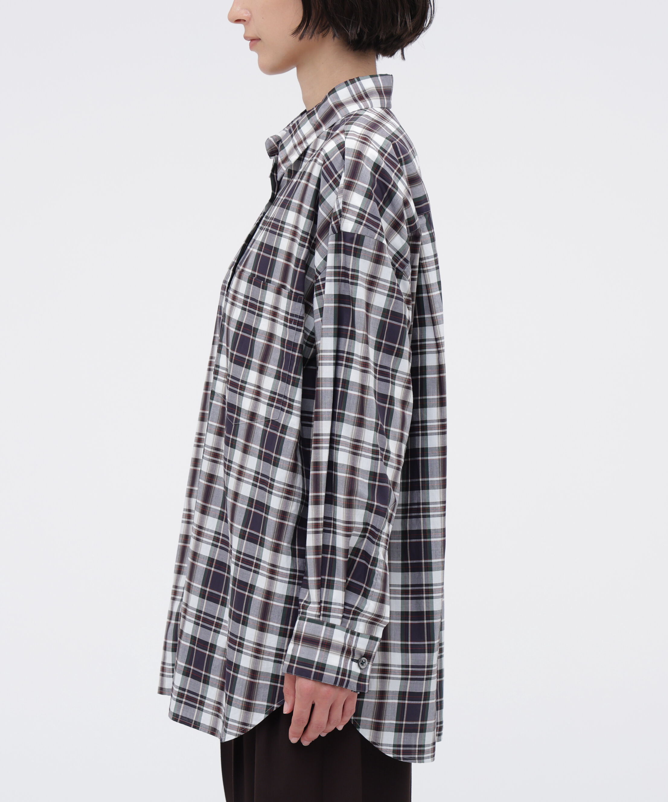  「MULTI CHECK COTTON SHIRT」|シャツ・ブラウス|