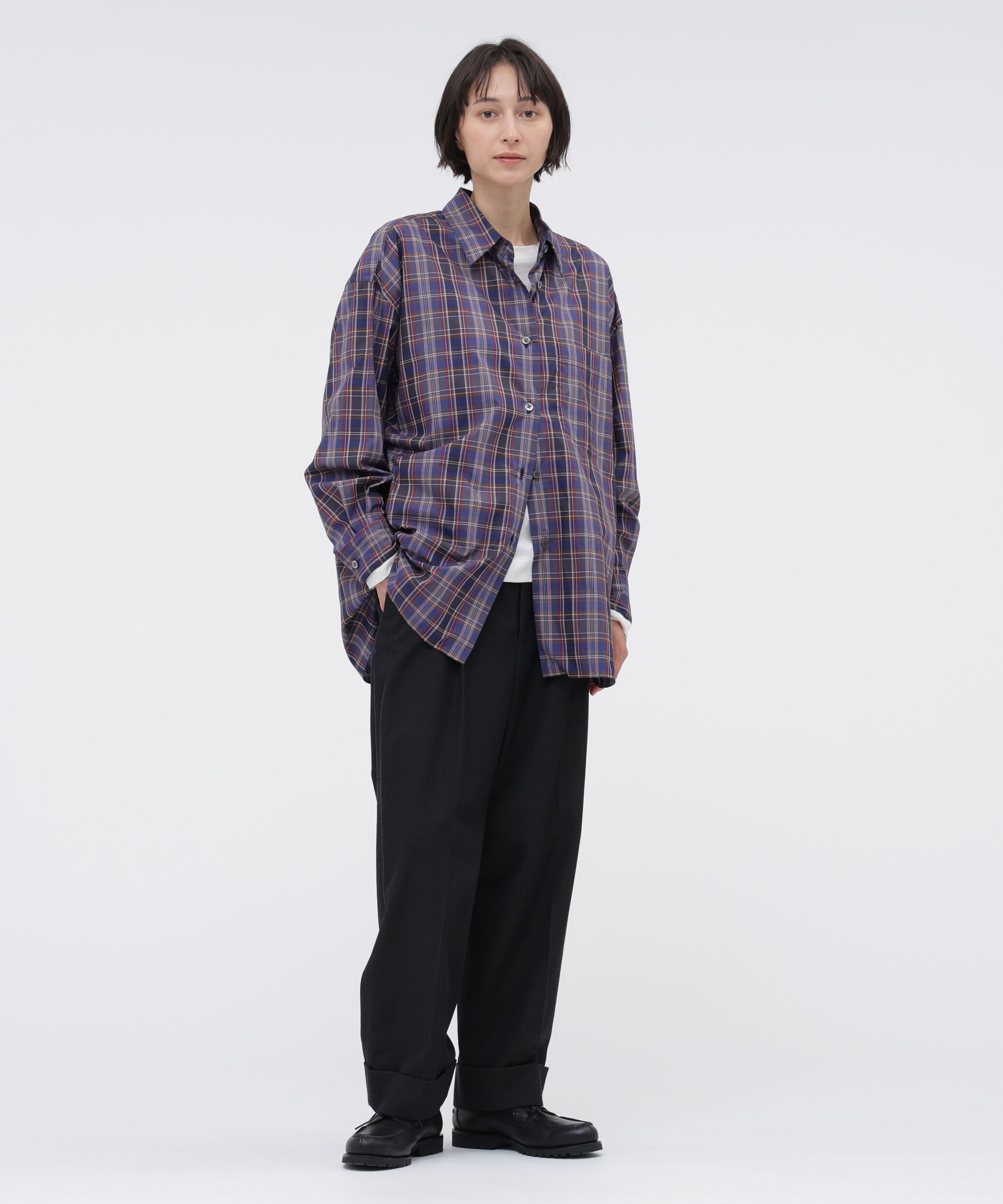  「MULTI CHECK COTTON SHIRT」|シャツ・ブラウス|