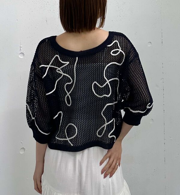archives「２ＷＡＹコード刺繍ライトニットカーディガン」|カーディガン|