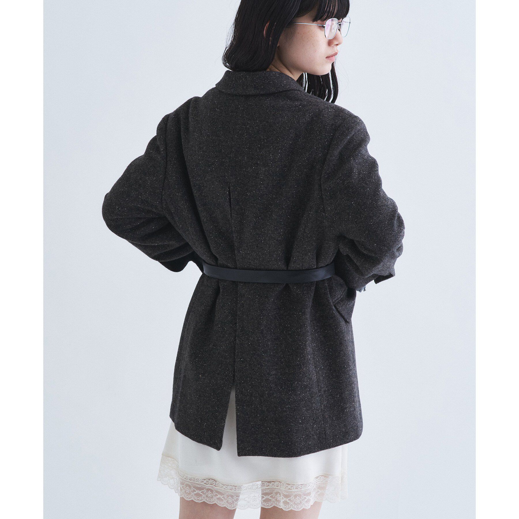 CODE A「soft nep convertible jacket」|テーラードジャケット|