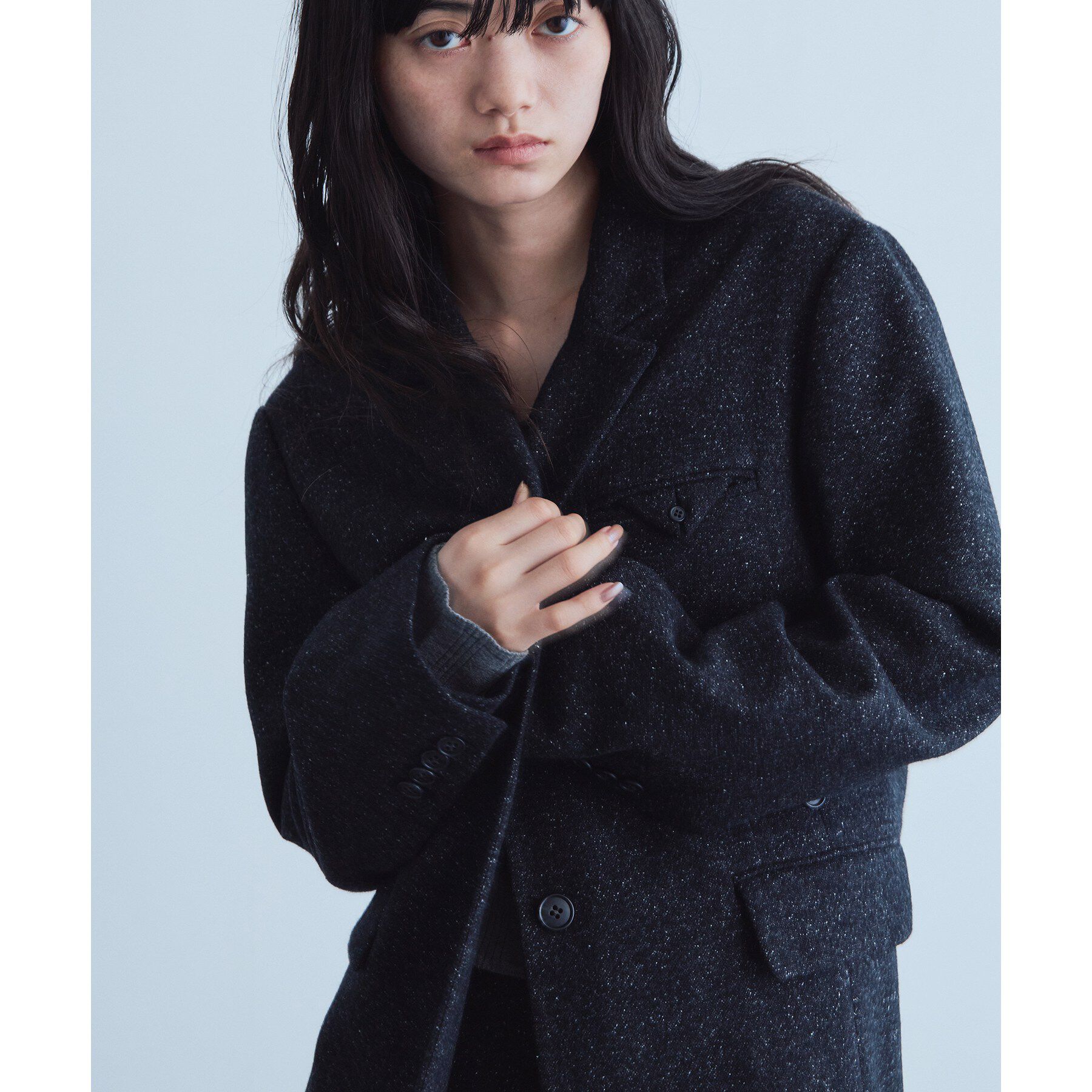 CODE A「soft nep convertible jacket」|テーラードジャケット|