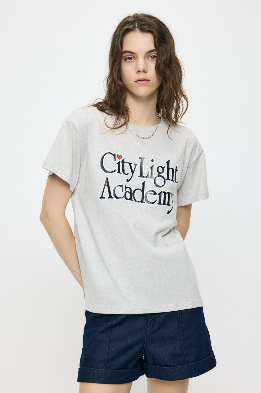 MOUSSY「NINETIES ACADEMY Tシャツ」|Tシャツ・カットソー|T.GRY