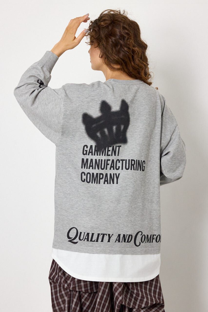 RODEO CROWNS「フェイクレイヤードニットワンピース」|ワンピース|L/T.GRY1