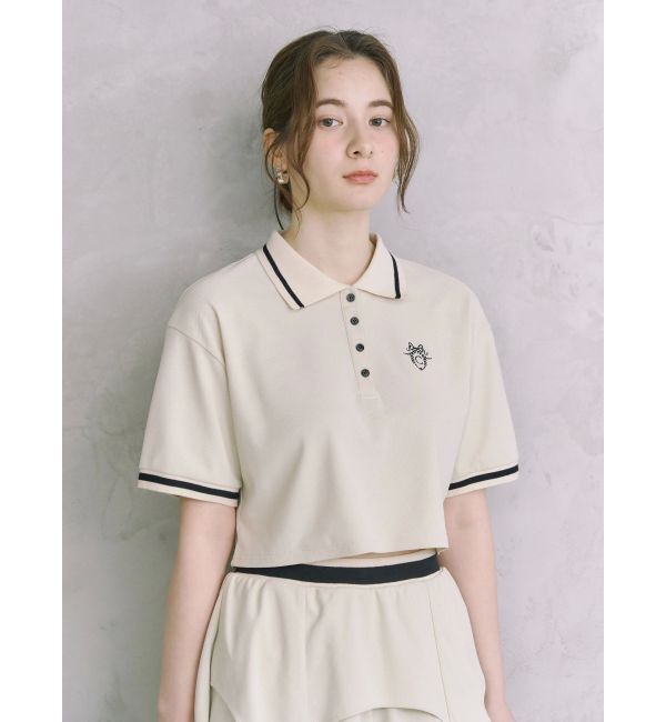 CALNAMUR「ポロ&times;スカートセットアップ【セットアイテム】」|ワンピース|