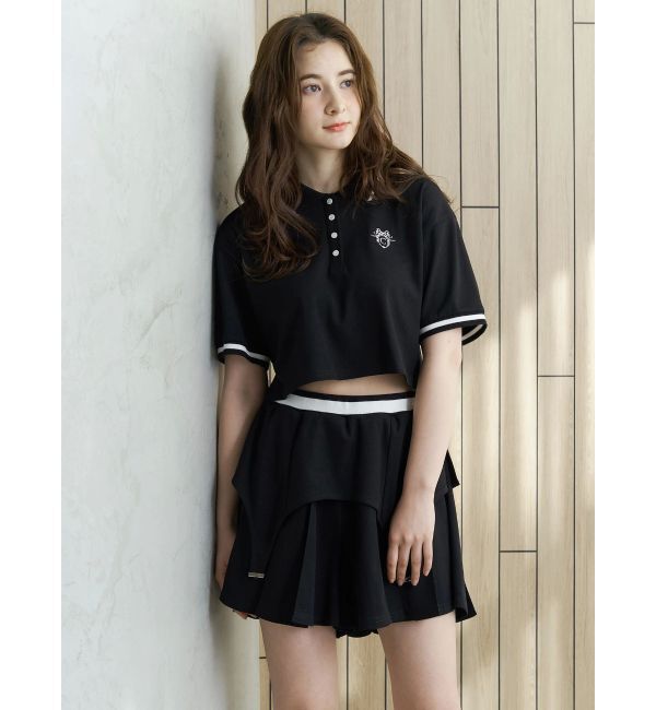 CALNAMUR「ポロ&times;スカートセットアップ【セットアイテム】」|ワンピース|