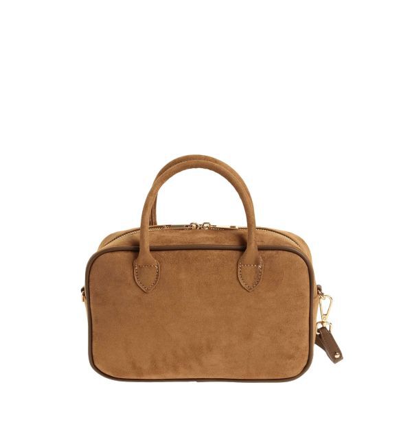 LAGUNAMOON「【VELETTO】フェイクスエードボストンBAG」|その他|キャメル
