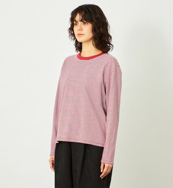 MACKINTOSH PHILOSOPHY「GREY LABEL ボーダー長袖」|ニット・セーター|