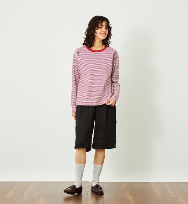MACKINTOSH PHILOSOPHY「GREY LABEL ボーダー長袖」|ニット・セーター|