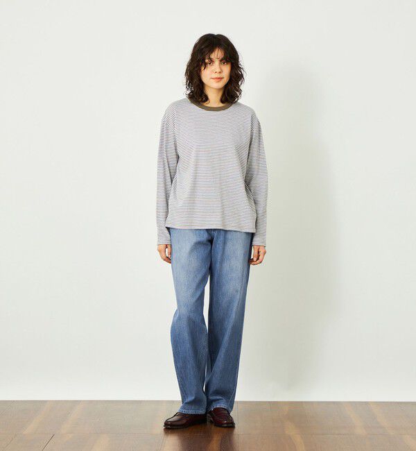 MACKINTOSH PHILOSOPHY「GREY LABEL ボーダー長袖」|ニット・セーター|