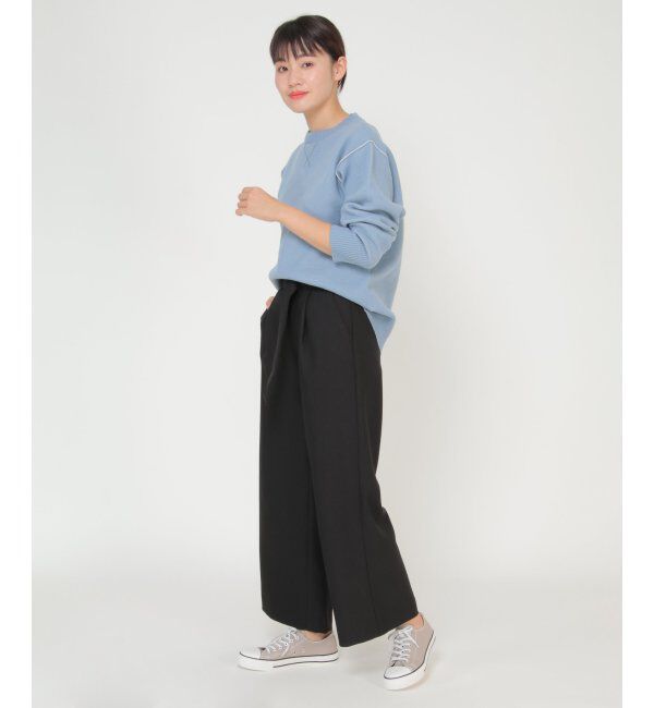 ikka「RENU ウーリッシュサーモリボンパンツ」|その他|