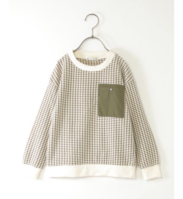 ikka kids「MKビックワッフルポケツキPO」|Tシャツ・カットソー|