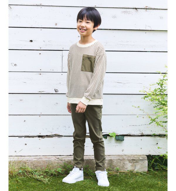 ikka kids「MKビックワッフルポケツキPO」|Tシャツ・カットソー|