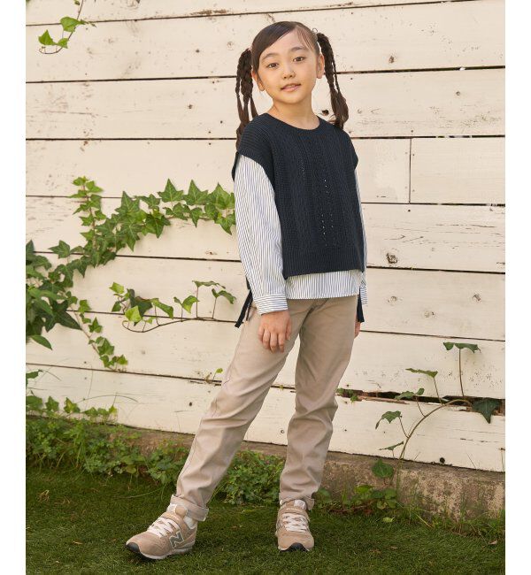 ikka kids「【親子コーデ】ニットベストブラウスセット（120~160cm）」|その他|