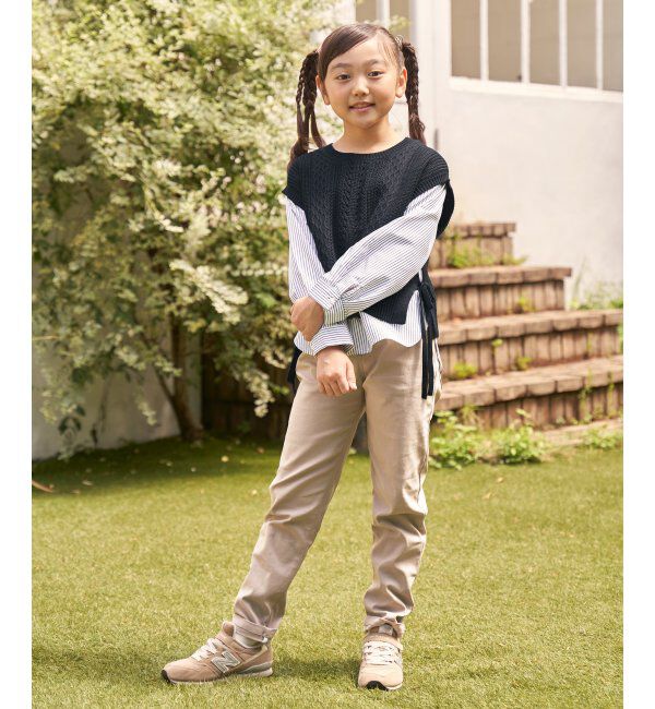 ikka kids「【親子コーデ】ニットベストブラウスセット（120~160cm）」|その他|