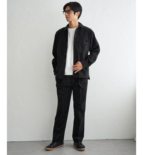 ikka「ストレッチコールリラックスパンツ」|その他|