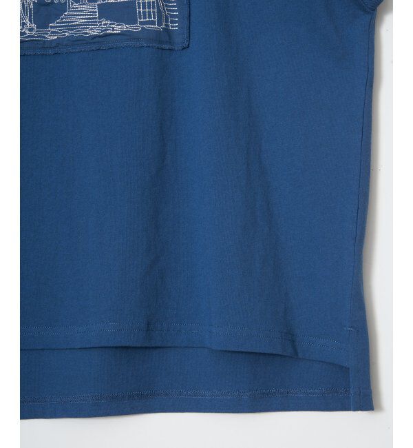 Lbc with Life「冷感フレンチスリーブ刺繍Tシャツ」|その他|