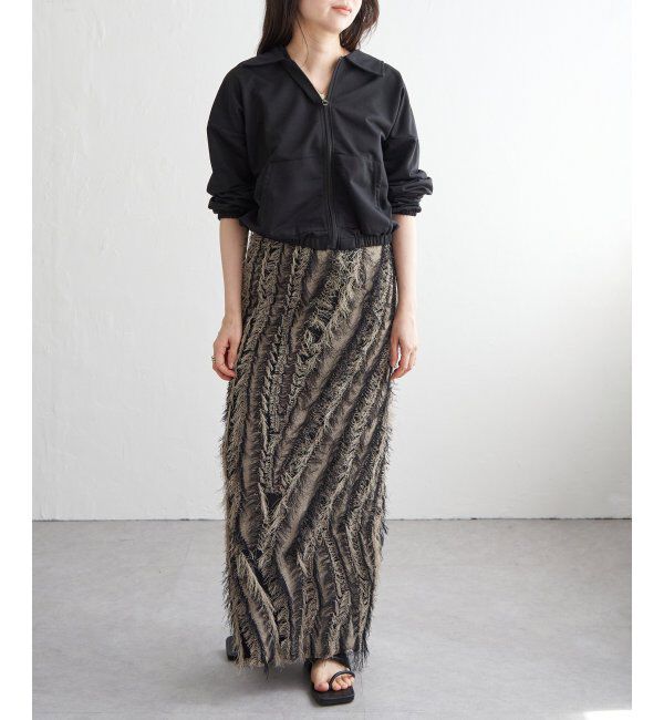 VENCE share style「クロップドパーカー」|ニット・セーター|