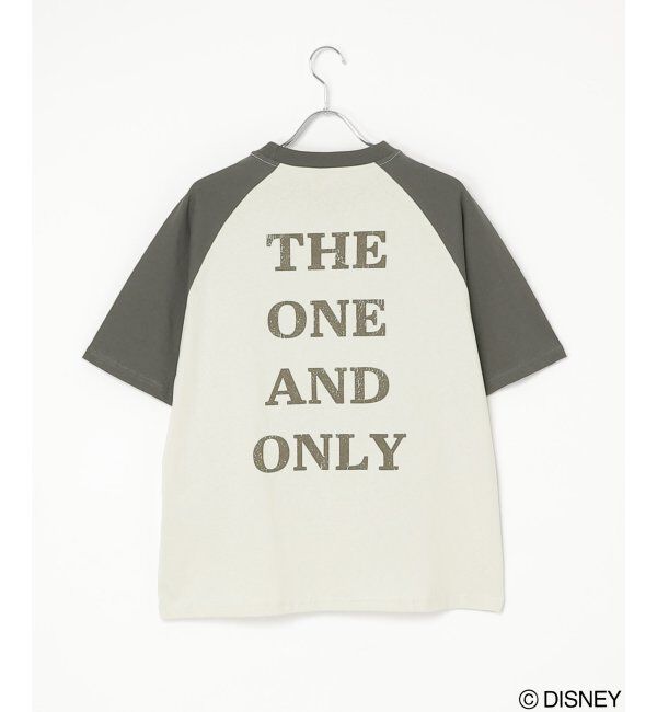 VENCE share style「Mickey Mouse ミッキーマウス USED風フェイスプリントTシャツ」|Tシャツ・カットソー|