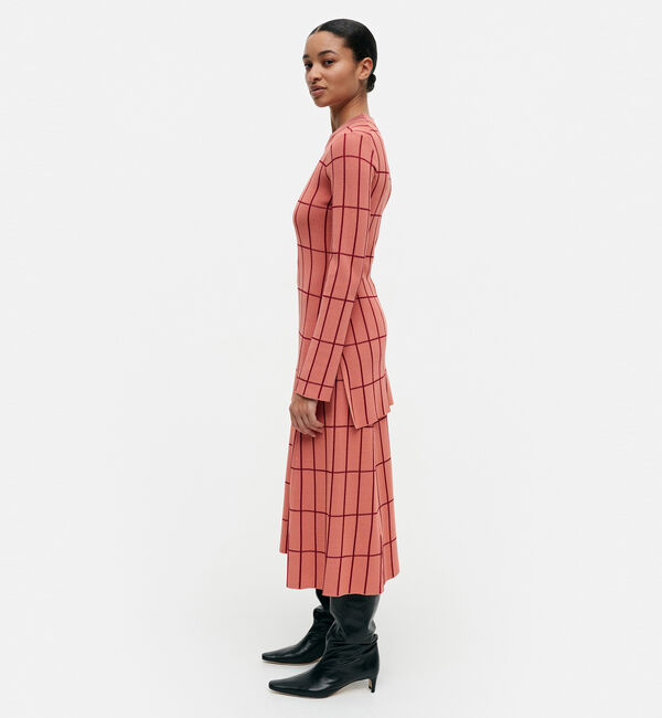 Marimekko「Konteksti Tiiliskivi ニットチュニック」|シャツ・ブラウス|