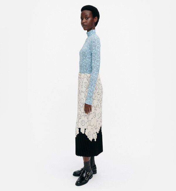Marimekko「Solmia Piirto Unikko カットソー」|シャツ・ブラウス|