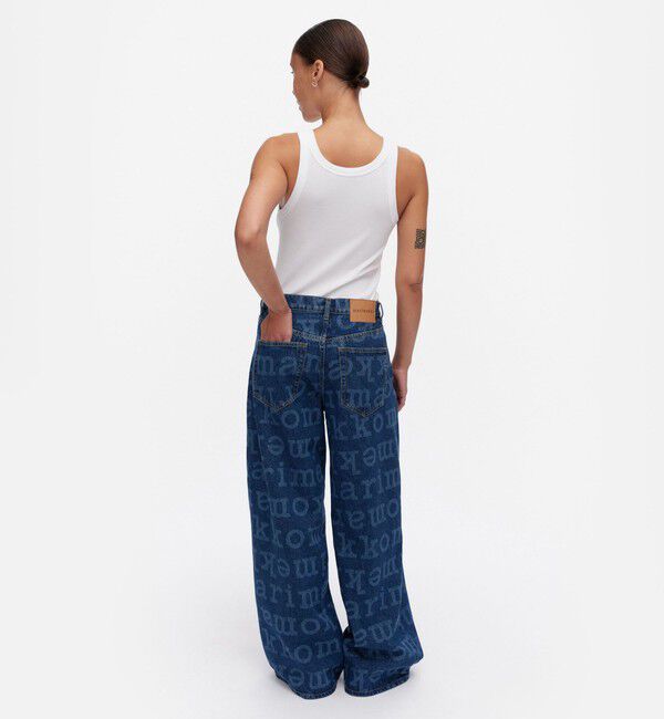 Marimekko「Maridenim Loose Logo S ジーンズ」|チノ|